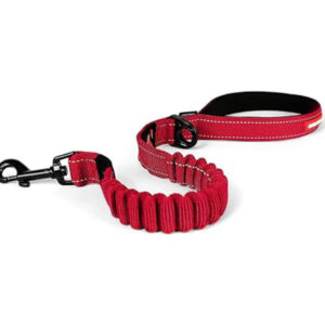 EzyDog Zero Shock Leash, 25 Inch, Red