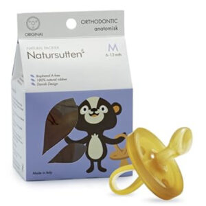 Natursutten Original Pacifier, Size M 6-12 Months
